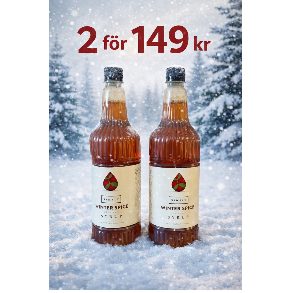 Syrup Winter Spice 1l (2 för 1)