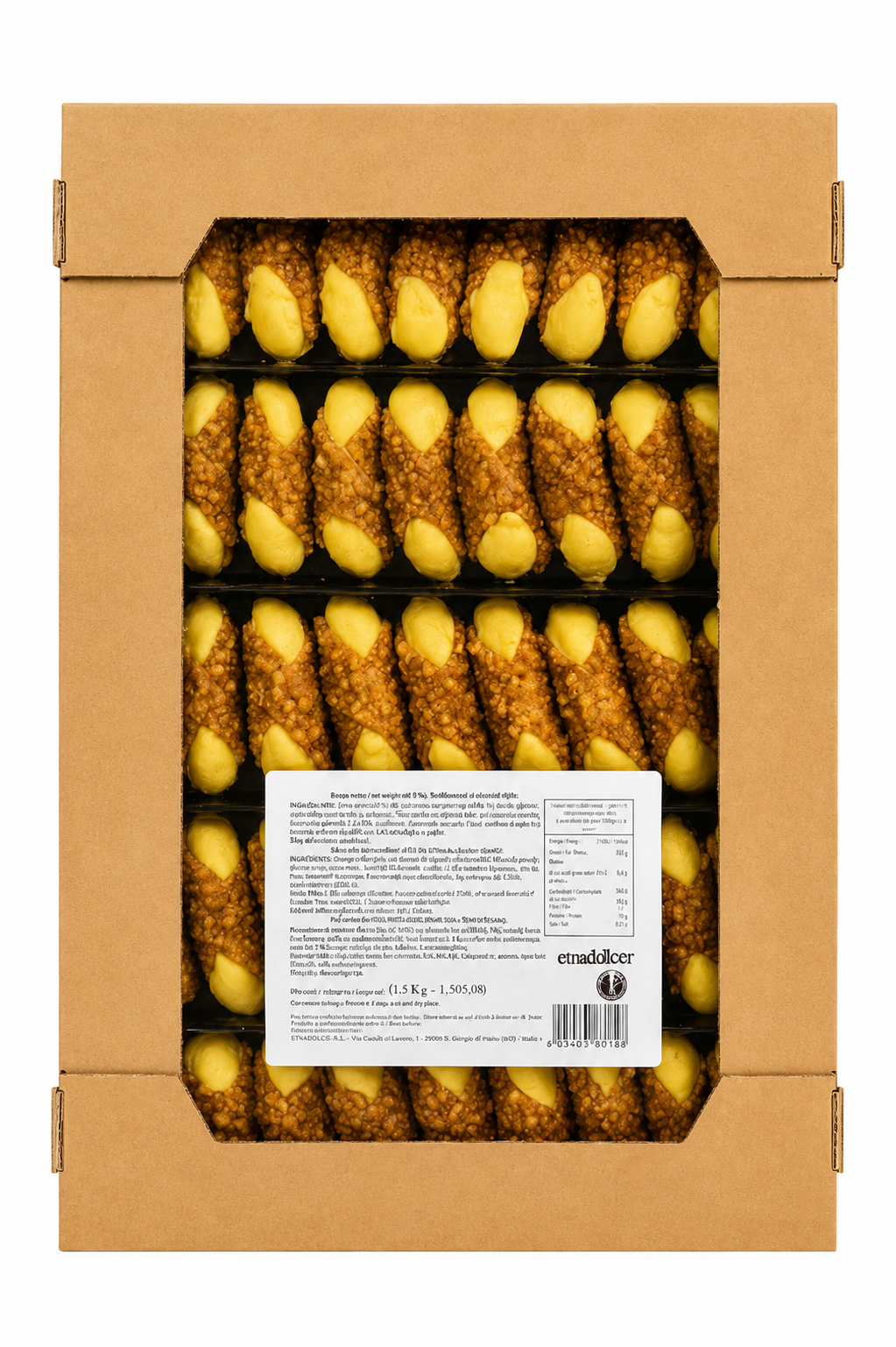Cannoli Croccanti ­Limone 1,5kg