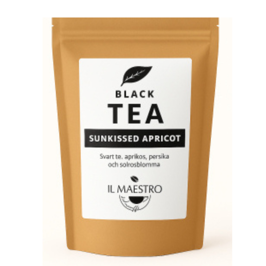 Te Sunkissed Apricot Pyramidpåsar