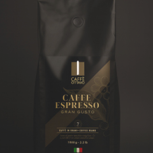 Caffe Ottavo- Gran Gusto Blend Beans- 1 kg