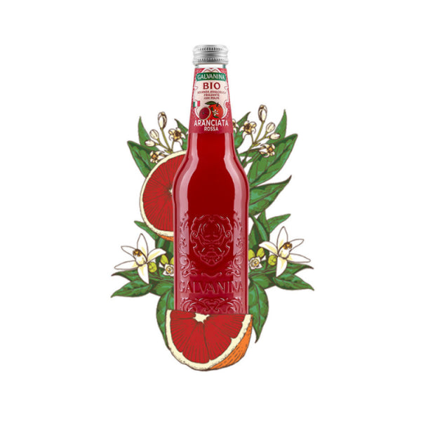 Galvanina Aranciata Rossa 355 ml x 12